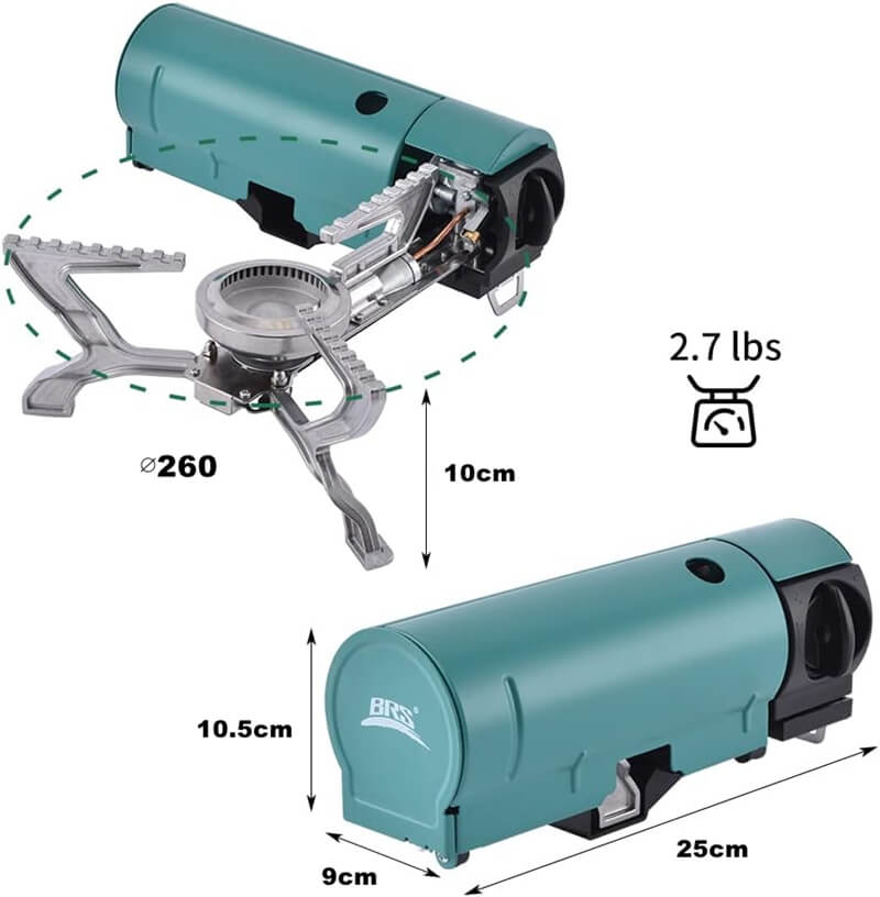 Portable Folding Cassette Stove