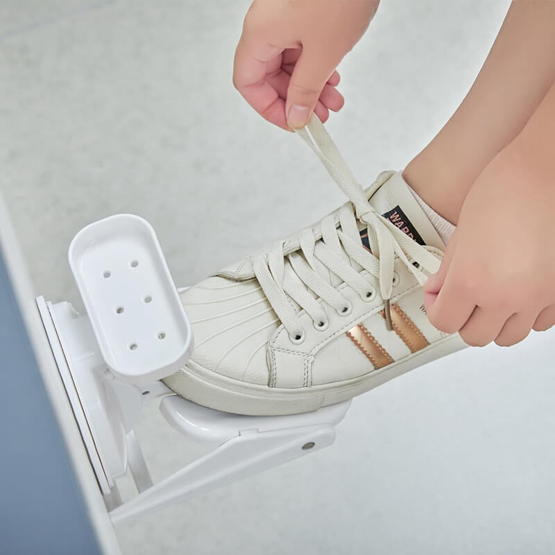 Shower Foot Rest Suction Cup Rack