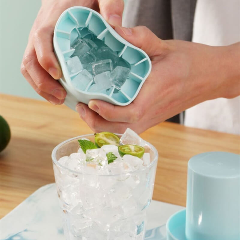 Silicone Ice Cube Maker Cup